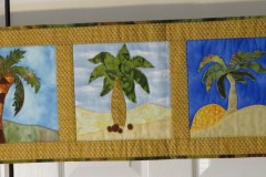 Palm Tree Table Runner - 12"x41" - $60