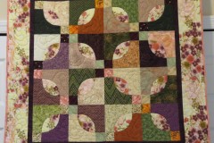 Love Knots Pink Oriental - 33"x33" - $125